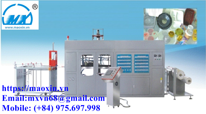 MXRC 51- 71/122 Automatic Plastic Lid Thermoforming Machine